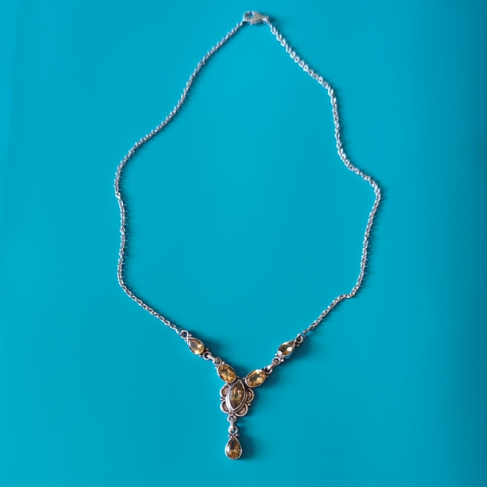 Vintage Sterling Silver Necklace